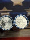 1776-2026 Jefferson Nickels   1 Bu Roll Of Each P   D Mint Marked 