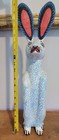 Vintage Epifanio Fuentes Rabbit Oaxacan Mexico 19  Carved Wood Folk Art Signed