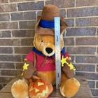 Winnie The Pooh 23 Inch Cowboy Halloween Disney Store Large Plush