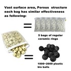 Ceramic Bio Filter Media Ceramic Rings 1 2 4 8 32 Lbs Aquarium Sump Canister