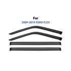 Window Visors Rain Guards Shield For 2009-2019 Ford Flex  Smoked