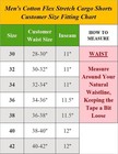 3-pack Men s Cotton Flex Stretch Cargo Shorts W o Belt