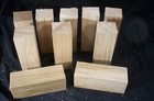 10 Piece Butternut Wood Carving Blanks 2 X 2 X 5 1 2 Inch  Craft Folk Art Lumber