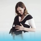   new   Baby K tan Baby Carrier  Baby Sling  Baby Wrap Black