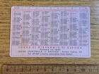 1963 Calendar - Pocket - Savona Savings Bank -  headquarters 