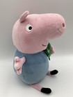 Ty Large Plush Beanie Buddy George Peppa Pig 10    Original Tags  uk Exclusive 