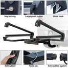 Leader Accessories Folding Hitch Mounted Ski   Snowboard Rack  W Locks