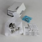 Kohler K-11414-sn Bancroft Double Robe Hook In Polished Nickel  Open Box