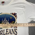 Vtg New Orleans T Shirt Mens Medium1999 Louisiana White Heavy 100  Cotton