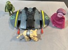 1978 Mattel Battlestar Galactica Firing Cylon Raider   3 Figures  Missiles Work