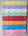 Double Stub Raffle Tickets 4 Rolls Of 2000 Indiana Ticket Company Choose Colors