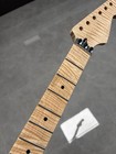 5a Floyd Rose Nut Stainless Steel Fret 22frets Flame Maple Electric Guitar Neck