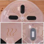 New Magnetic Microwave Anti Splatter Cover Plate Guard Lid With Steam Vent