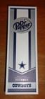 Dr Pepper Dallas Cowboys Can Bourbon Flavor Limited Edition W  Display Box 2024