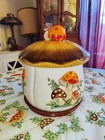 Sears Merry Mushroom All-in-one Lazy Susan With Spin Tray   3 Nesting Scoop  70s