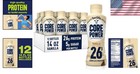 Delicious Vanilla Protein Shake - 26g Protein  Gluten   Lactose-free  12 Bottles