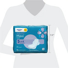 Equate Maxi Pads With Wings  Unscented  Extra Heavy Overnight