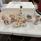 Lenox China Peanuts The Christmas Pageant Nativity Set- 7 Piece Set In Box