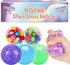 5pack Stress Balls Squishy Balls For Adults Stress Relief  Netos Squishies Ball