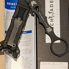 Benchmade Socp Dagger 176bk Socp Black Fixed Blade  Stainless Steel