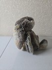 Jellycat Bashful Woodland Bunny Small 8    Brown Gray Retired Plush Rabbit