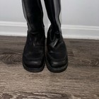 Pro-warrington Fire Fighter Boots Black Size 10d Made In Usa