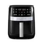 Gourmia 3qt Digital Window Air Fryer With 8 Presets   Guided Cooking 