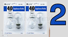 4   6 Pcs Appliance Light Bulbs Refrigerator Freezer Oven Microwave Fridge A15 40w