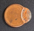 Error Coin Off Center 1c Lincoln Cent   Penny Nice Addition   1147b