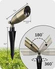 Edishine Solid Brass Landscape Spotlight Outdoor 12v Low Voltage Led Landscape