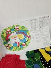 Bucilla Felt Kit Mr   Mrs Santa Claus 20    Wreath Christmas 1997 Opened Complete