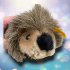 Vintage Steiff Miniature Hedgehog Germany Ear Button Tag Plush Stuffed Animal 7 