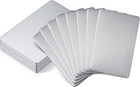 304 Stainless Steel Metal Business Cards 0 8 Mm Sublimation Blank Steel Card