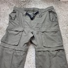 Boy Scout Of America Uniform Switchbacks Women Xl Green Convertible Cargo Pants