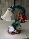Vintage Restored 2004 Disney Little Mermaid Ariel Seaflower Serenade Lamp Works