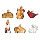 Old World Christmas - Mini Woodland Animal Set - 14025
