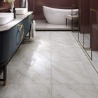 Peel And Stick Floor Tile 12x12 Inch Concrete Grey Vinyl Flooring Peel And St