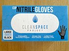 5 5 Mil Blk Nitrile Gloves  1-lrg Case Of 1000 Textured Fingers  Latex Free