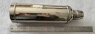 Antique Thermos 1908 American Thermos Co  Quart Glass Lined 13  Silver Finish