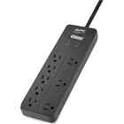 Apc Ph8 8-outlet Surge Protector Power Strip - Office Surgearrest Tested Working