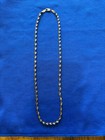 Vintage Twist Spiral 925 Silver Italy Necklace 20 Inches