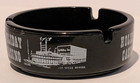 Vintage Holiday Casino Las Vegas Nevada Ashtray Black