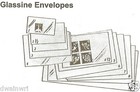 Glassine Envelopes - Size   3   2-1 2  X 4-1 4   - Per 1000 Acid Free   new 