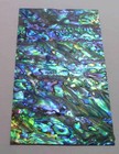 Genuine Dark Paua Abalone Gorgeous Inlay Overlay Luthier Scrapbook Lures Video