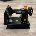1945 Singer Model 221 Black Featherweight Us Voltage Portable Sewing Machine