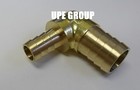 3 4 X 1 2  Hose Barb Elbow 90 Degree Brass Pipe Fitting Union Gas Fuel Water Air