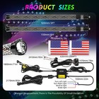 3ft Fat Led Laser Spiral Whip Light cage Mounting Bracket For Can-am Maverick X3