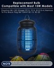 2 Pack Replacement Bulbs Ful15w Bl With 4 Pin Base  U Shaped Lamp Tube Compatibl