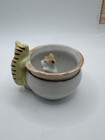 Vintage Dog Cat In A Tea Cup    home Was Never Like This    Lusterware Made In Japan