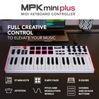 37 Key Usb Midi Keyboard Controller Akai Professional Mini Plus Keys Pads Native